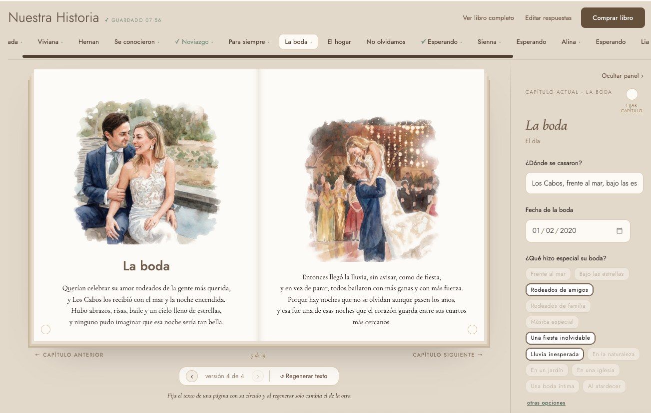 El editor de Kora: el capítulo La boda escribiéndose en vivo